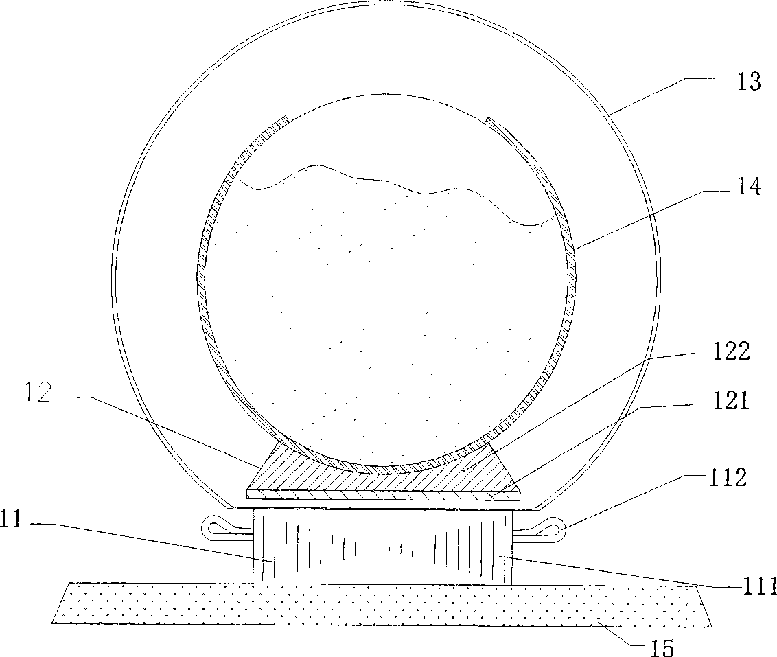 Single side linear induction motor used for material pipeline transportation