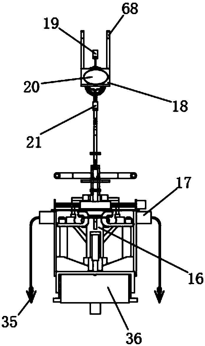 Tunnel lighting lamp maintenance robot and maintenance method