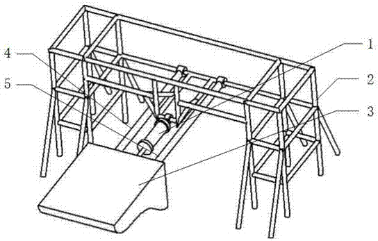 Floating pendulum-type wave power generation system with single cylinder acting in full cycle