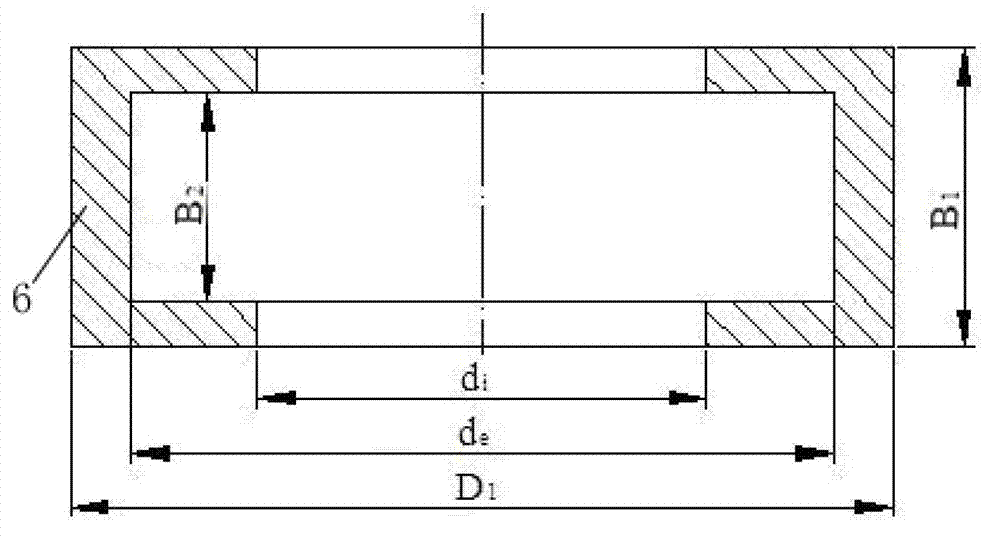 Internal deep groove annular piece precision rolling forming method and device