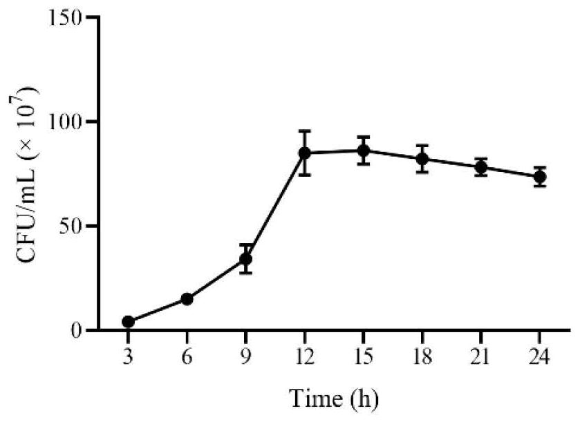 Lactobacillus johnsonii and application thereof in degradation of deoxynivalenol and inhibition of pathogenic bacteria