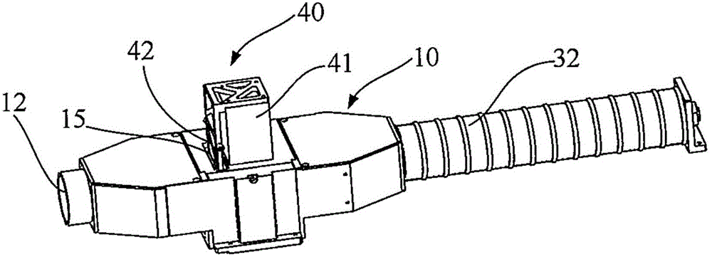 An air cooling device for high heat light source