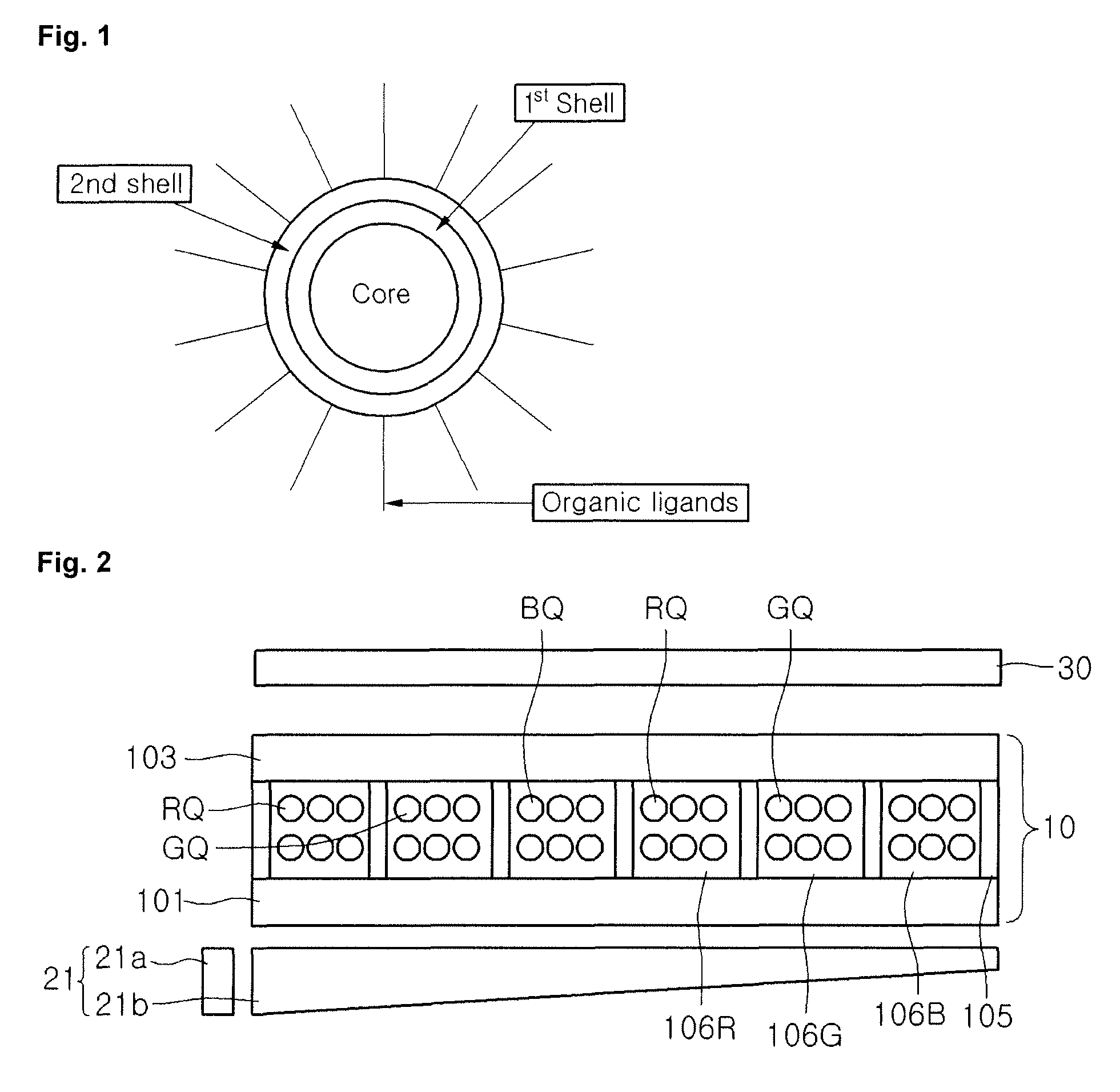 Display device using quantum dot