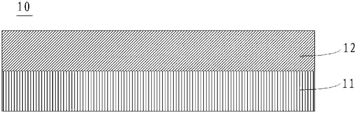 Mildewproof preservative film and preparation method thereof