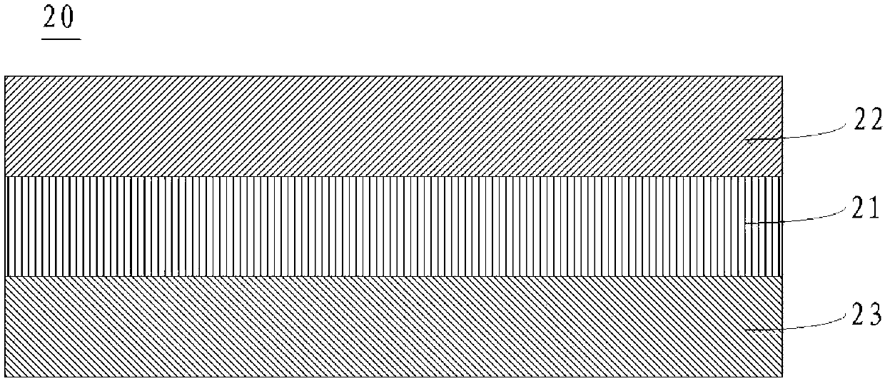 Mildewproof preservative film and preparation method thereof