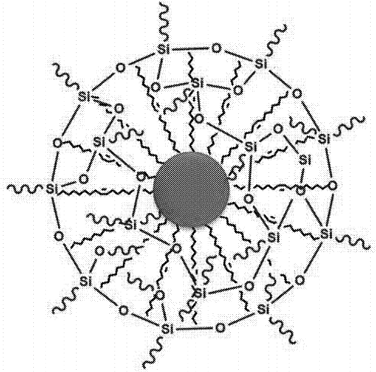 Method for preparing semiconductor nanocrystal siloxane composite resin composition