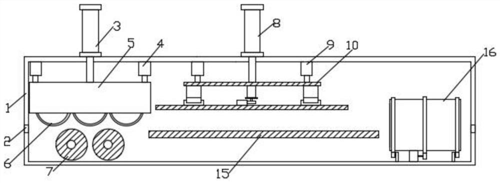 Wicker bark removal mechanism for wickerwork processing