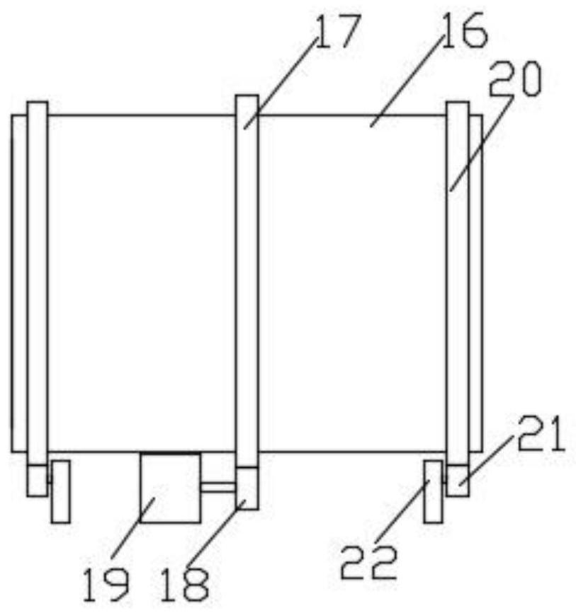 Wicker bark removal mechanism for wickerwork processing