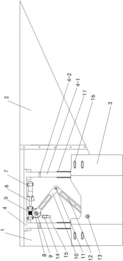 High-speed controllable telescopic wing