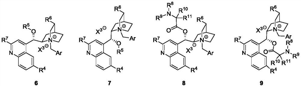 Catalytic asymmetric synthesis method and application of chiral oxindole spiro analogue