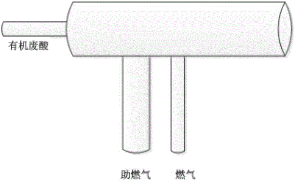 High-temperature roasting device and treatment method thereof