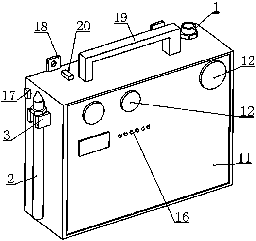 Fire fighting cabinet