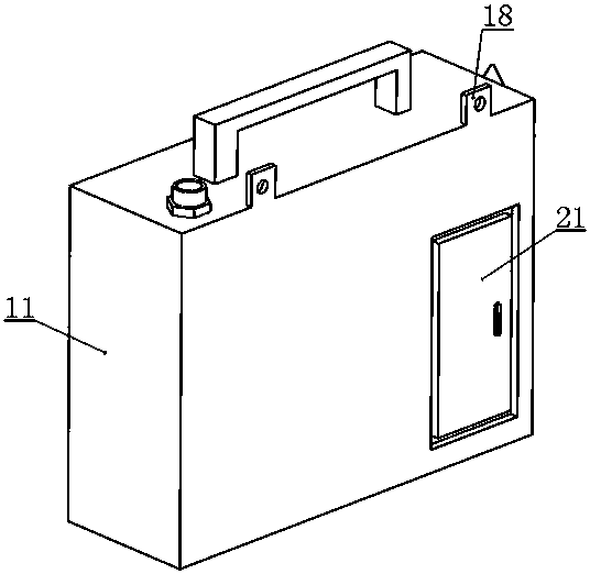 Fire fighting cabinet