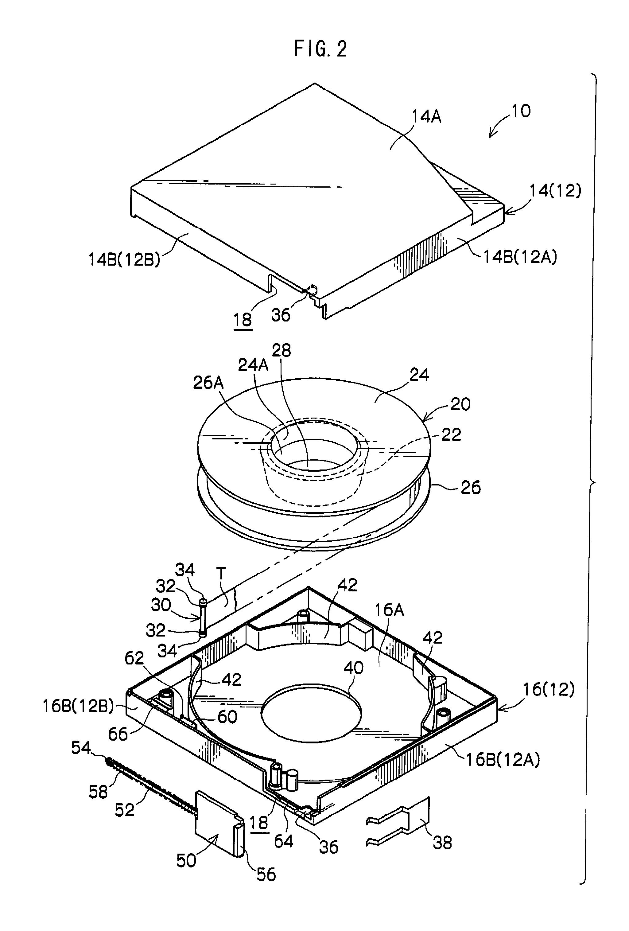 Tape reel, recording tape cartridge, take-up reel, drawing-out member, and drive device