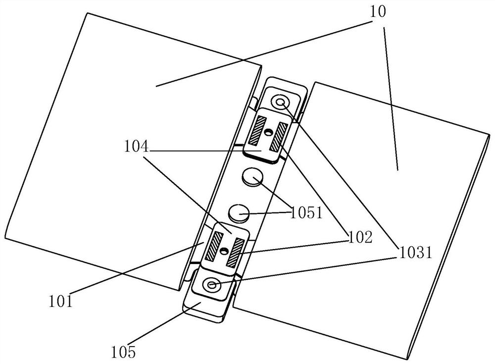 A Lithium battery combined core film driving device