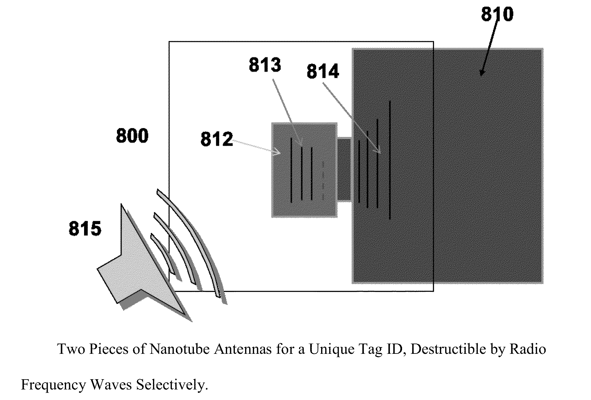 Chipless nanotube electromagnetic identification system for Anti-counterfeiting, authorization, and brand protection