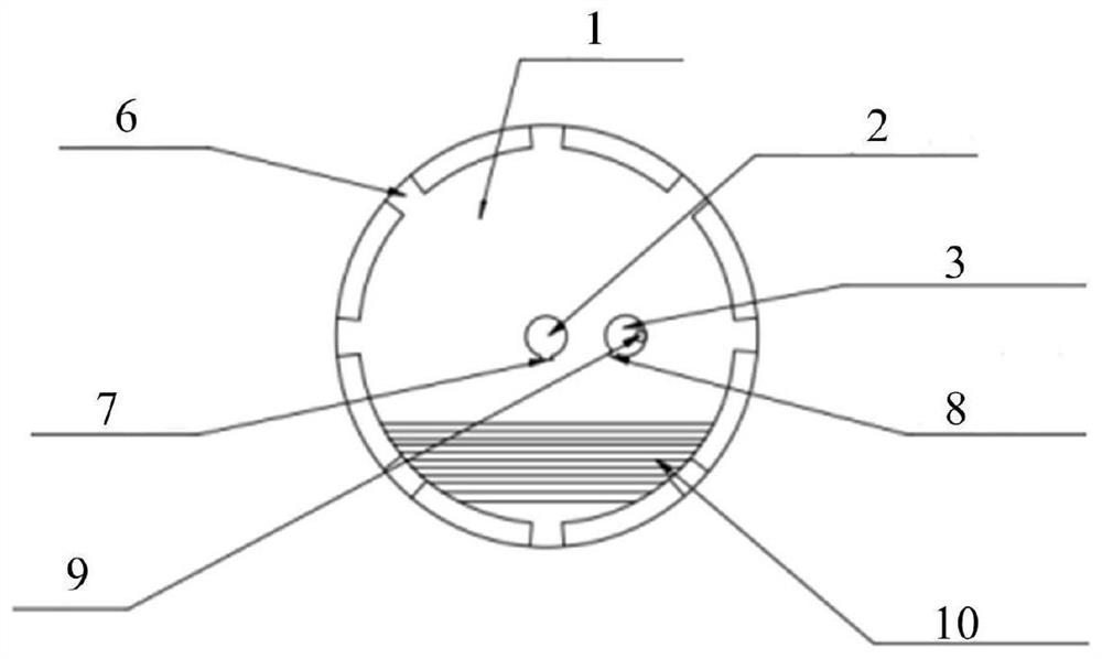 Deflagration permeability-increasing coal seam gas extraction promoting device and method