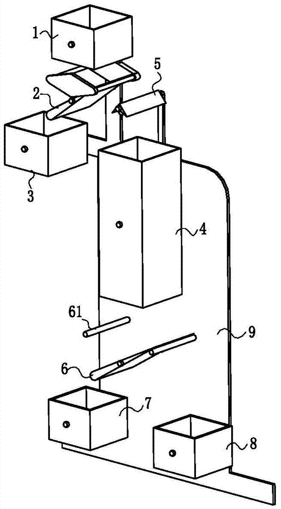 Earthworm and soil separation apparatus and use method thereof