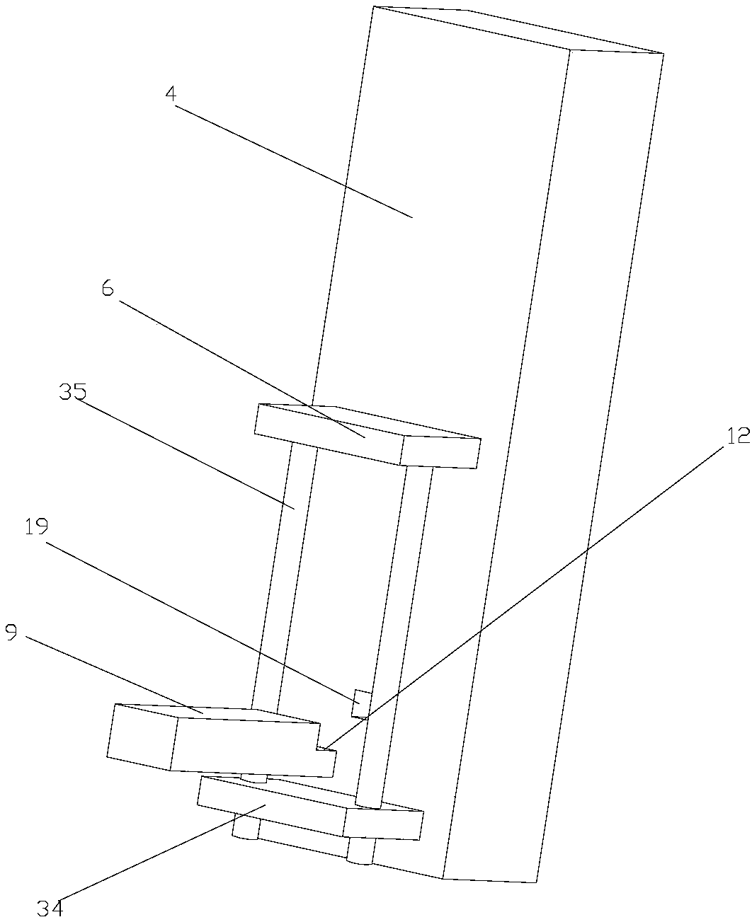 Automatic continuous feeding device