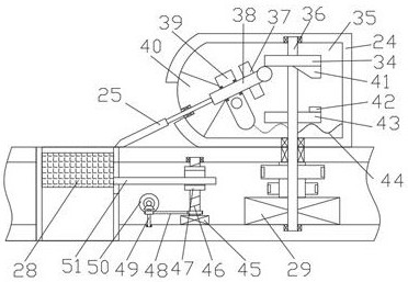 Concrete stirring device capable of achieving quantitative discharging and preventing condensation