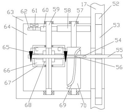 Concrete stirring device capable of achieving quantitative discharging and preventing condensation