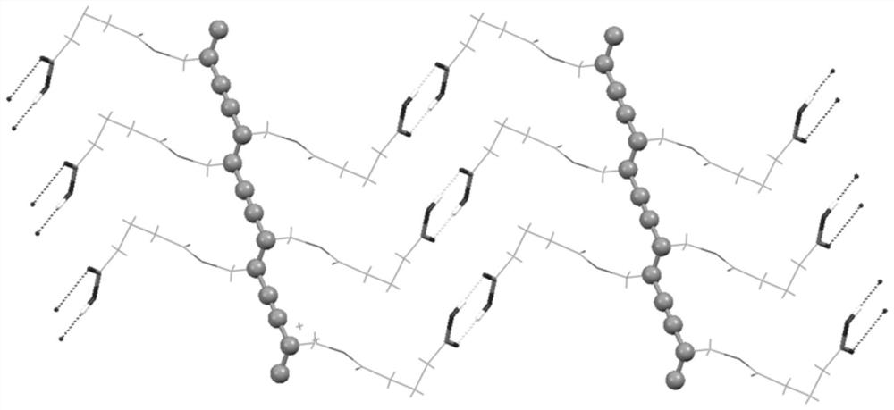 A diyne monomer and its preparation method, a polydiyne and its preparation method and application