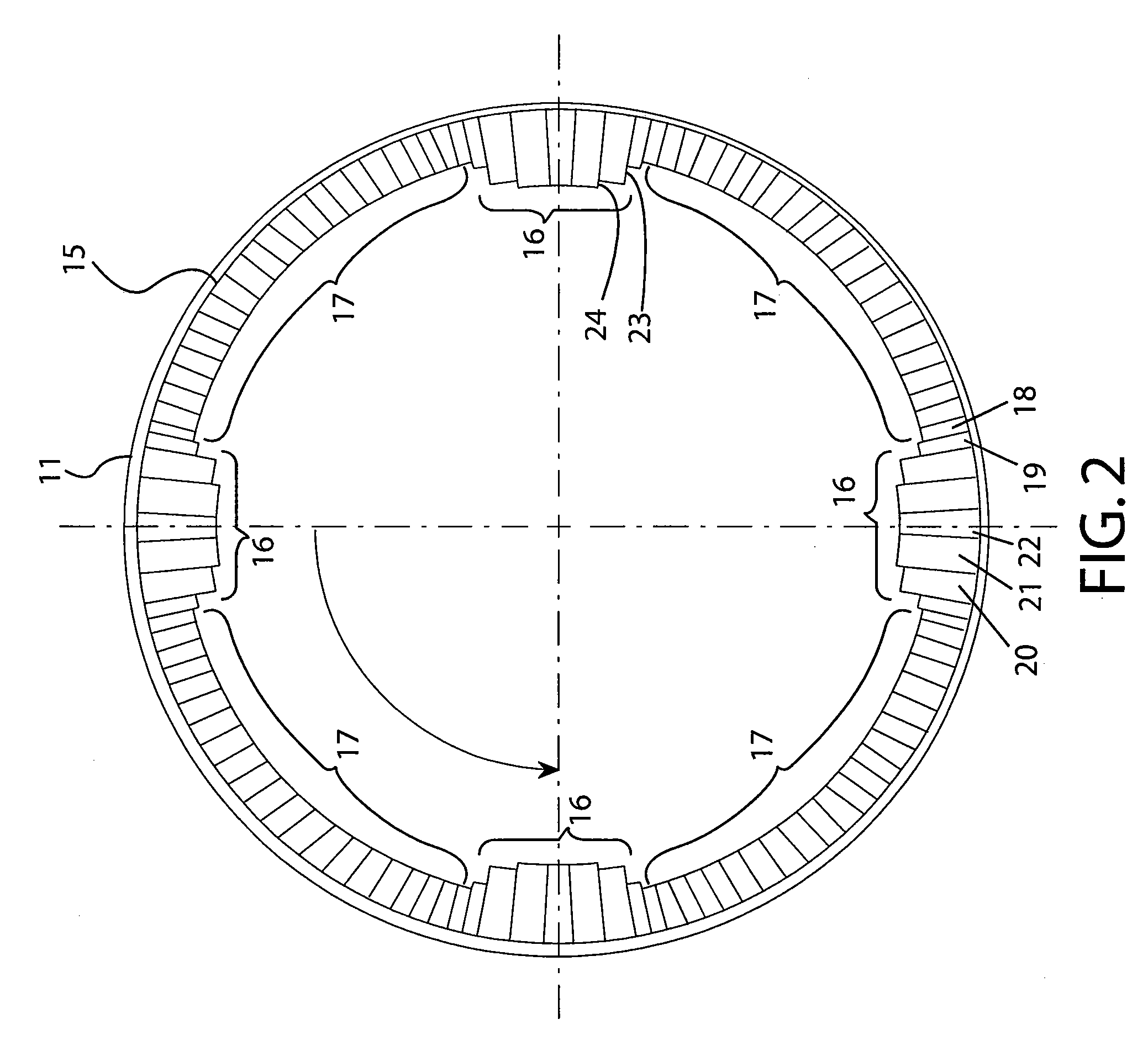 Rotary kiln lining and method