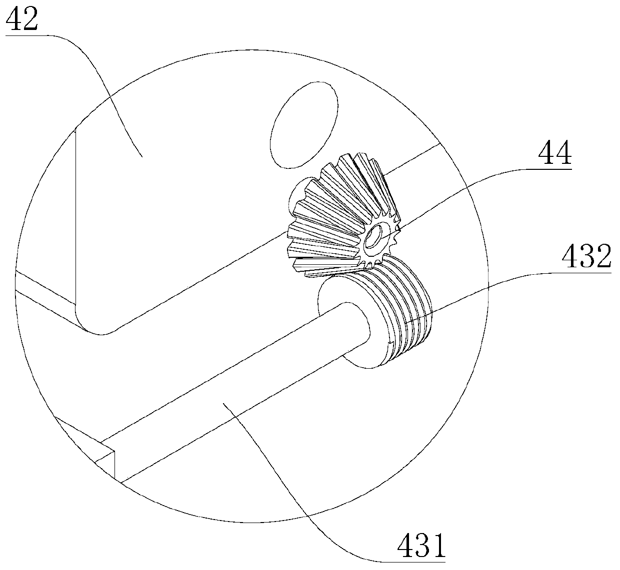 A medical diagnosis and treatment table convenient for diagnosis and treatment