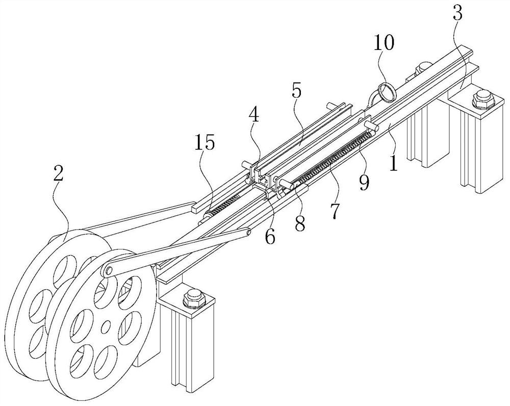 A punching and positioning device for automobile frame