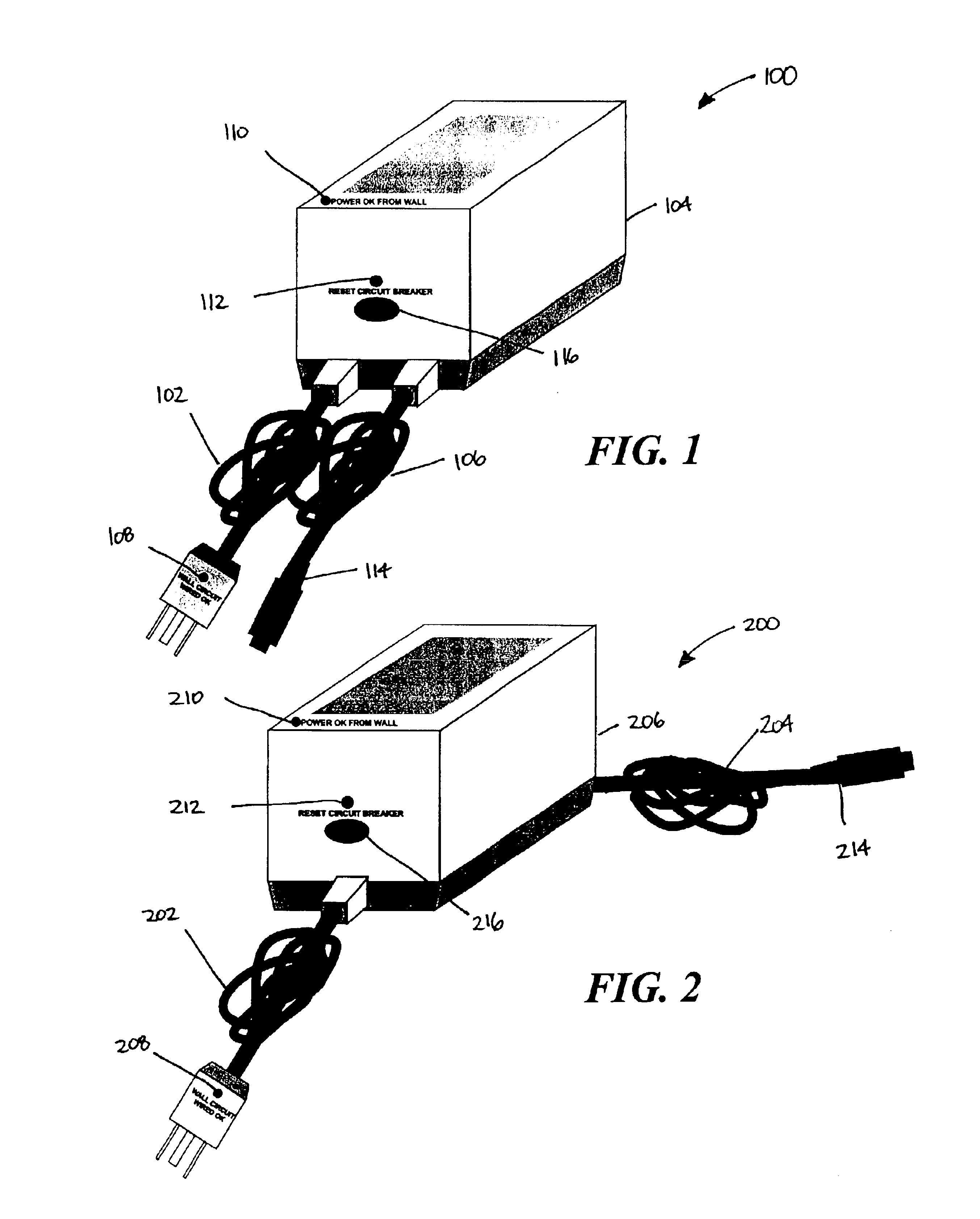 Combination power circuit light coding system