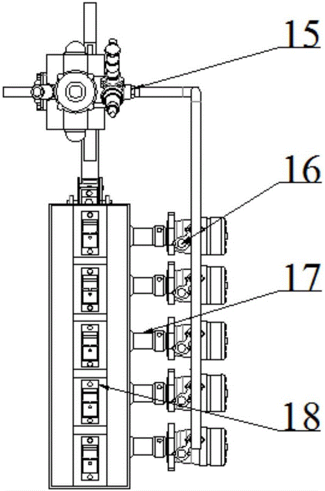 Intelligent layered controllable precision deep scarification fertilization device