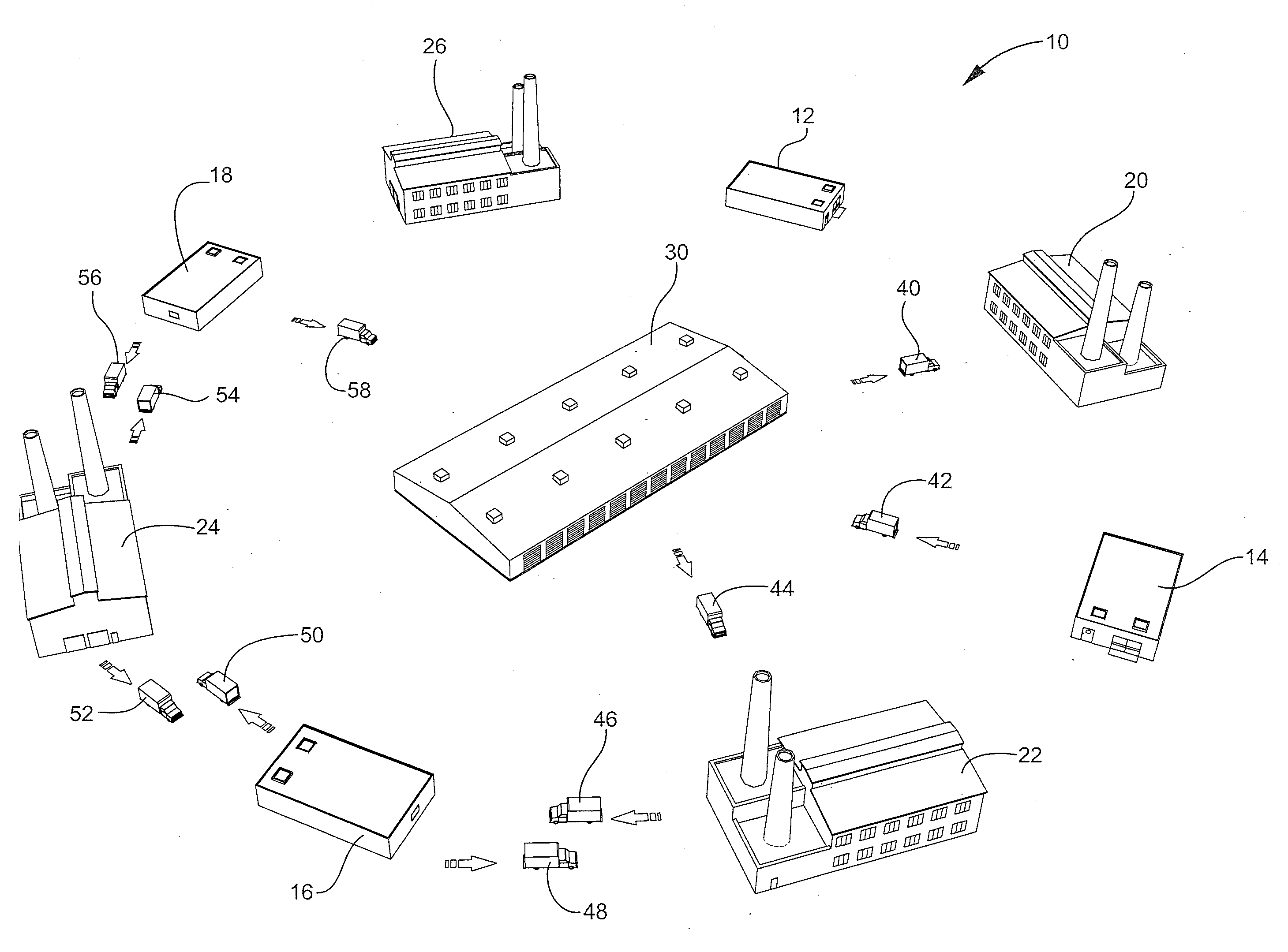 Closed-loop container indentification and tracking method and apparatus