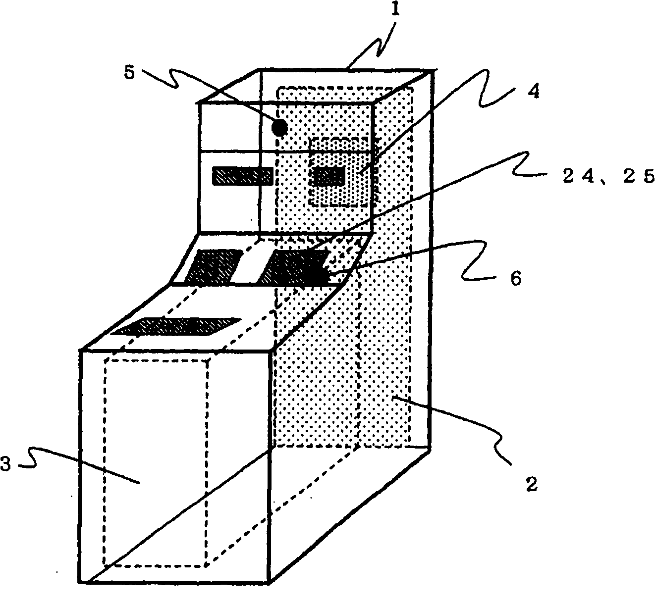 Automatic deal device and system