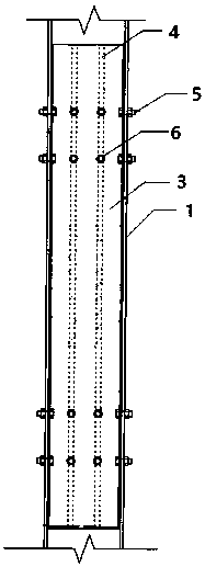 Composite pile using h-shaped steel and concrete and its construction method