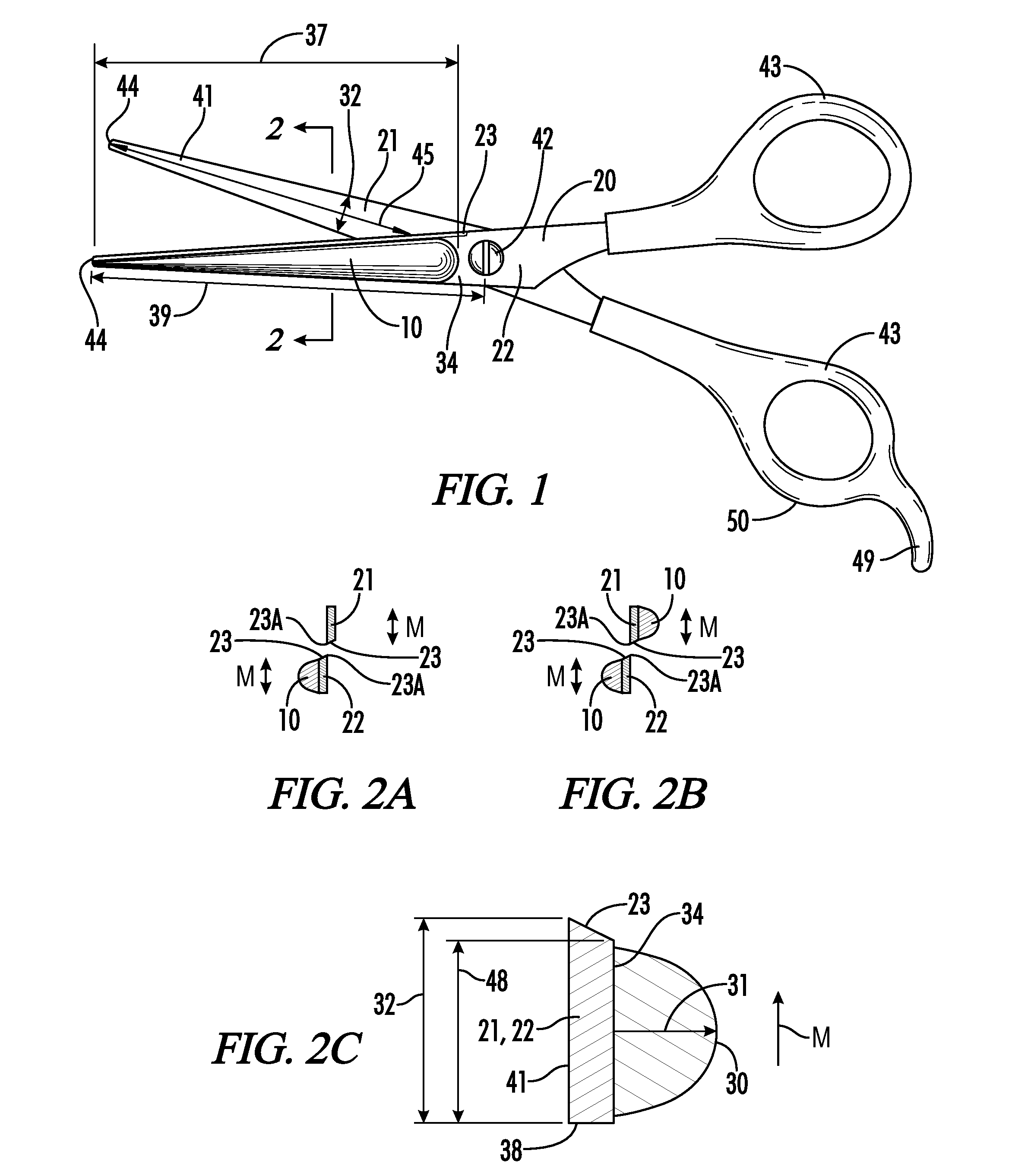 Protective riser guide for scissors