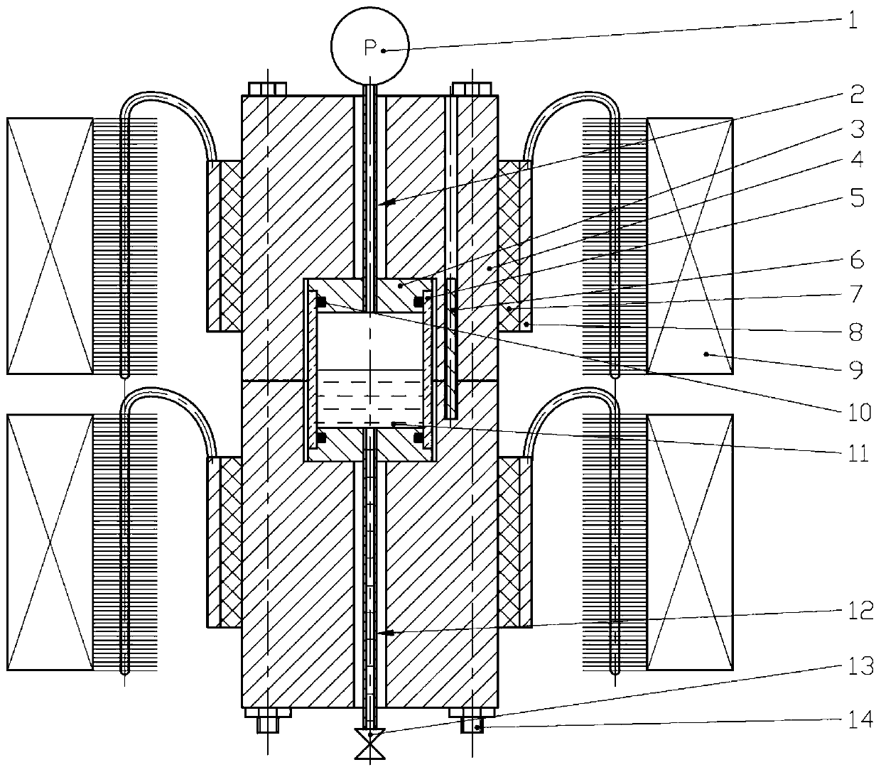 A device and method for measuring saturated vapor pressure