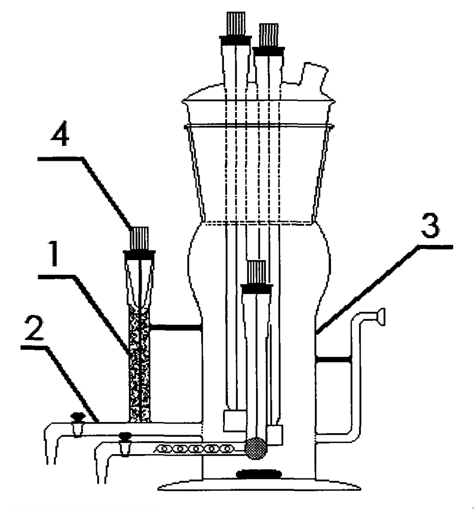 Electrolytic cell for microcoulometric determination of total sulfur content