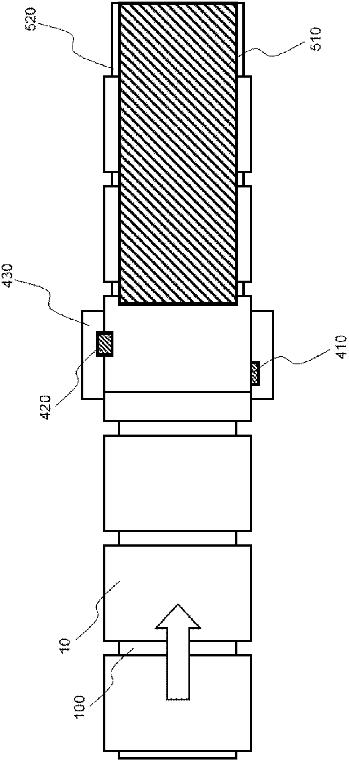 Folding device for electrode assembly