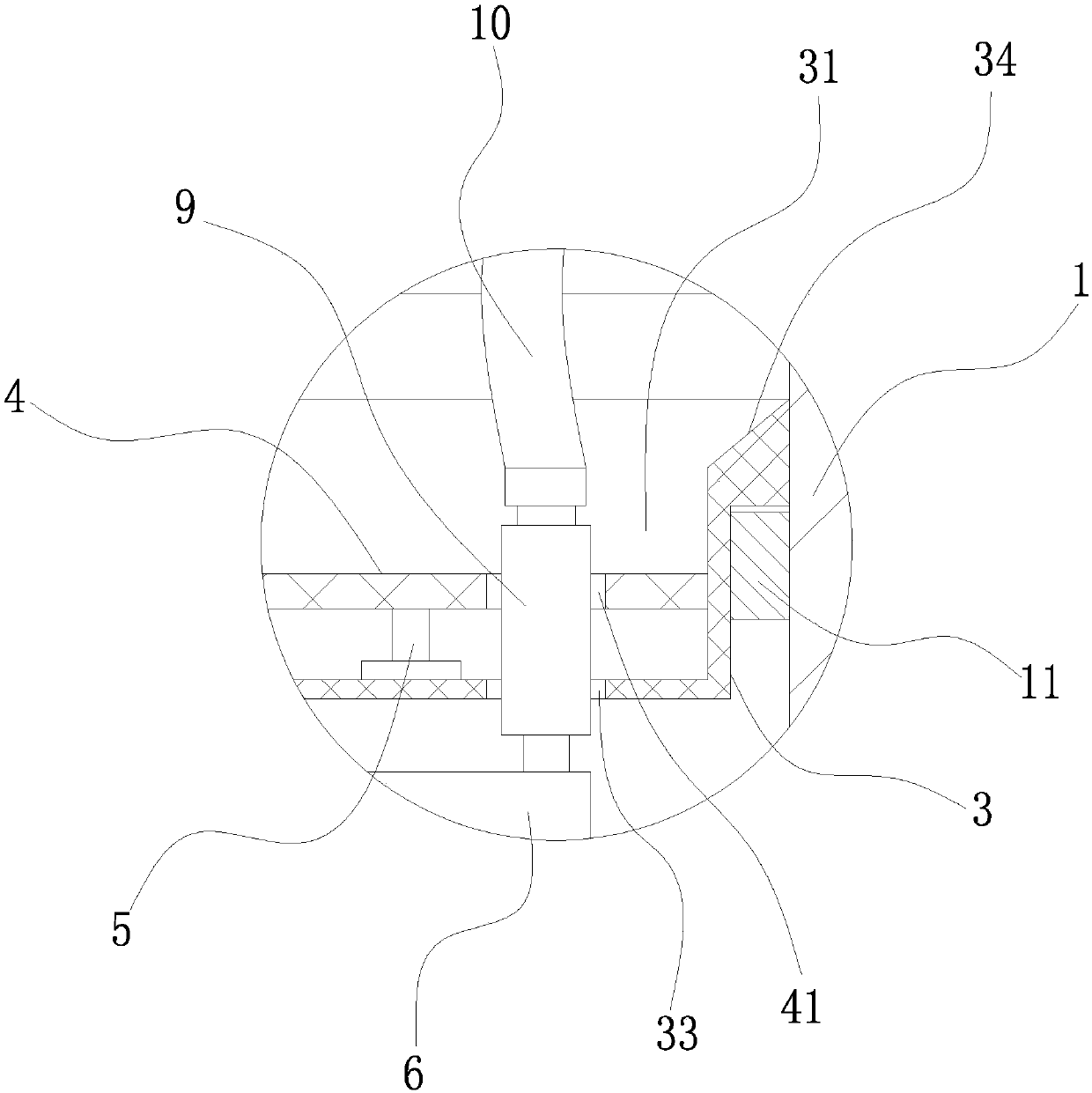 Cooling liquid filtering device for multifunctional turning lathe