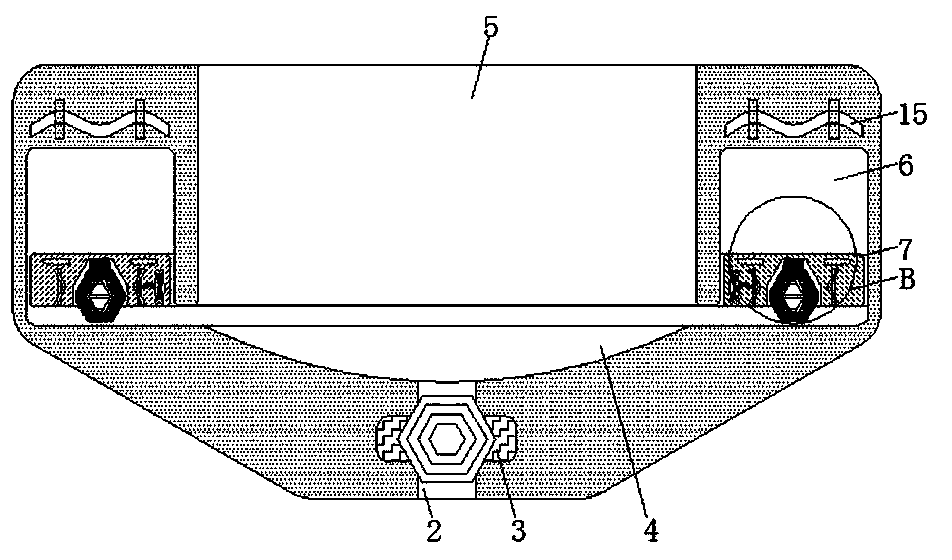 Livestock breeding water storage device capable of timely replenishing water