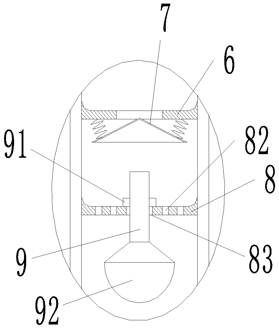 Deep foundation pit tower crane waterproof structure of weakly permeable soil and construction method