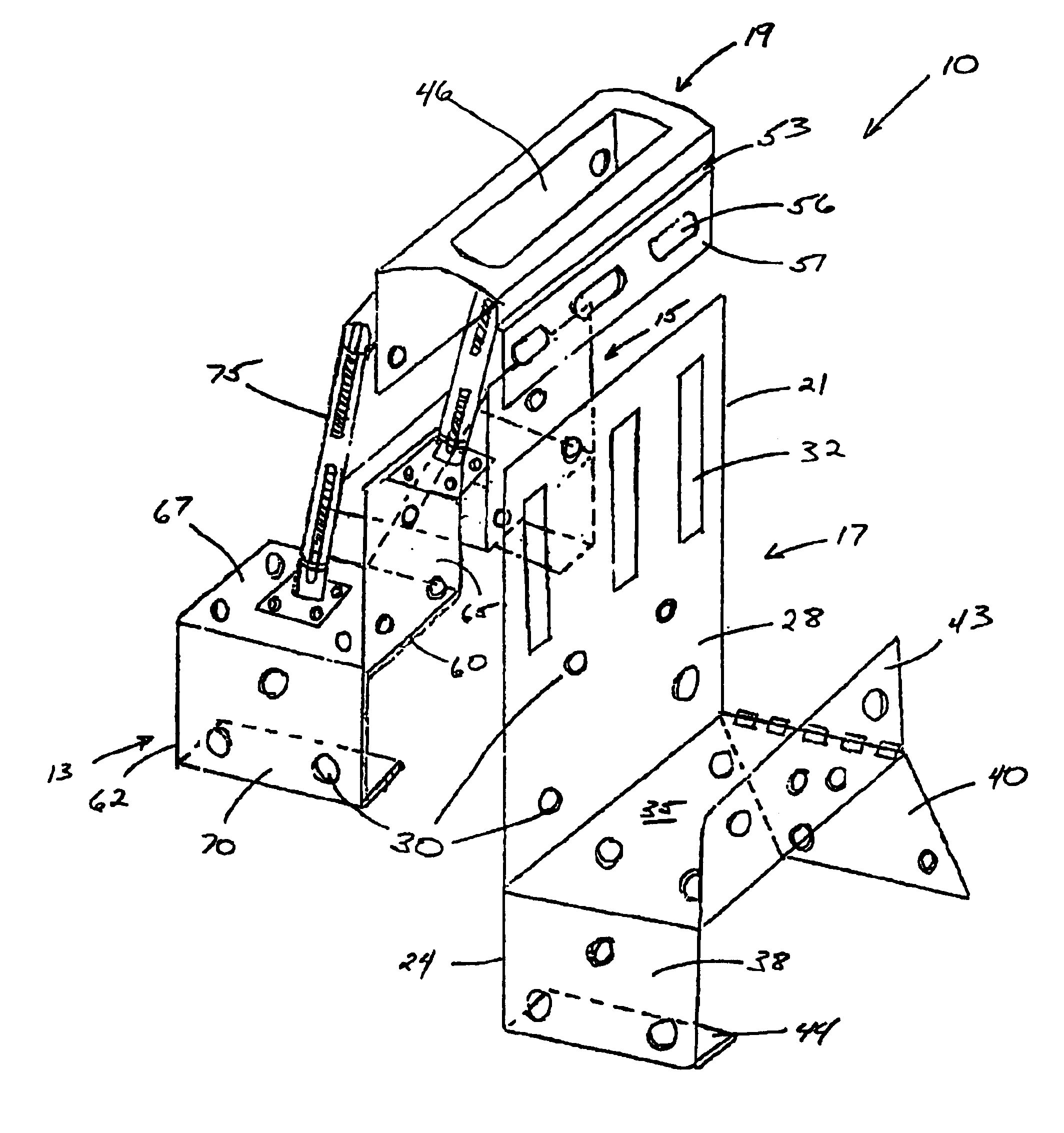 Tornado and hurricane roof tie