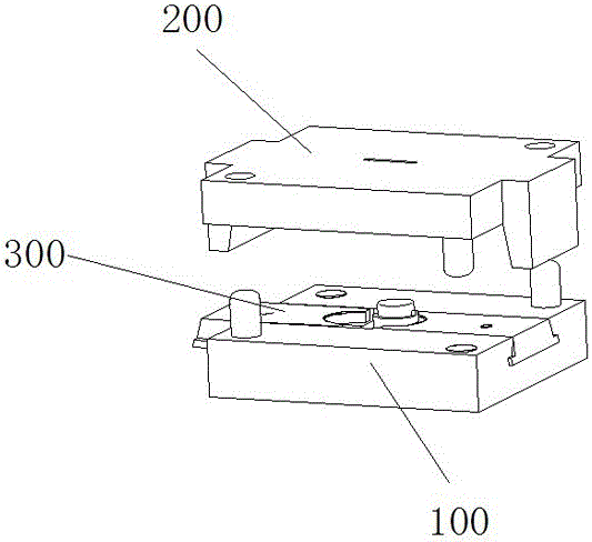 Injection mold for magnetic conduction ring assembly and manufacturing method thereof