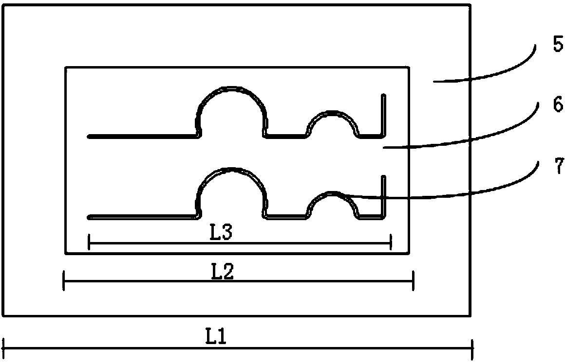 Method for milling microwave parts with irregular structure through micro-stress