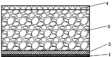 Repairing method of low temperature tank heat insulation layer