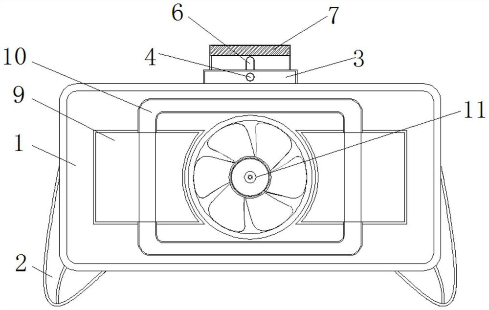 Heat dissipation mechanism for electronic equipment