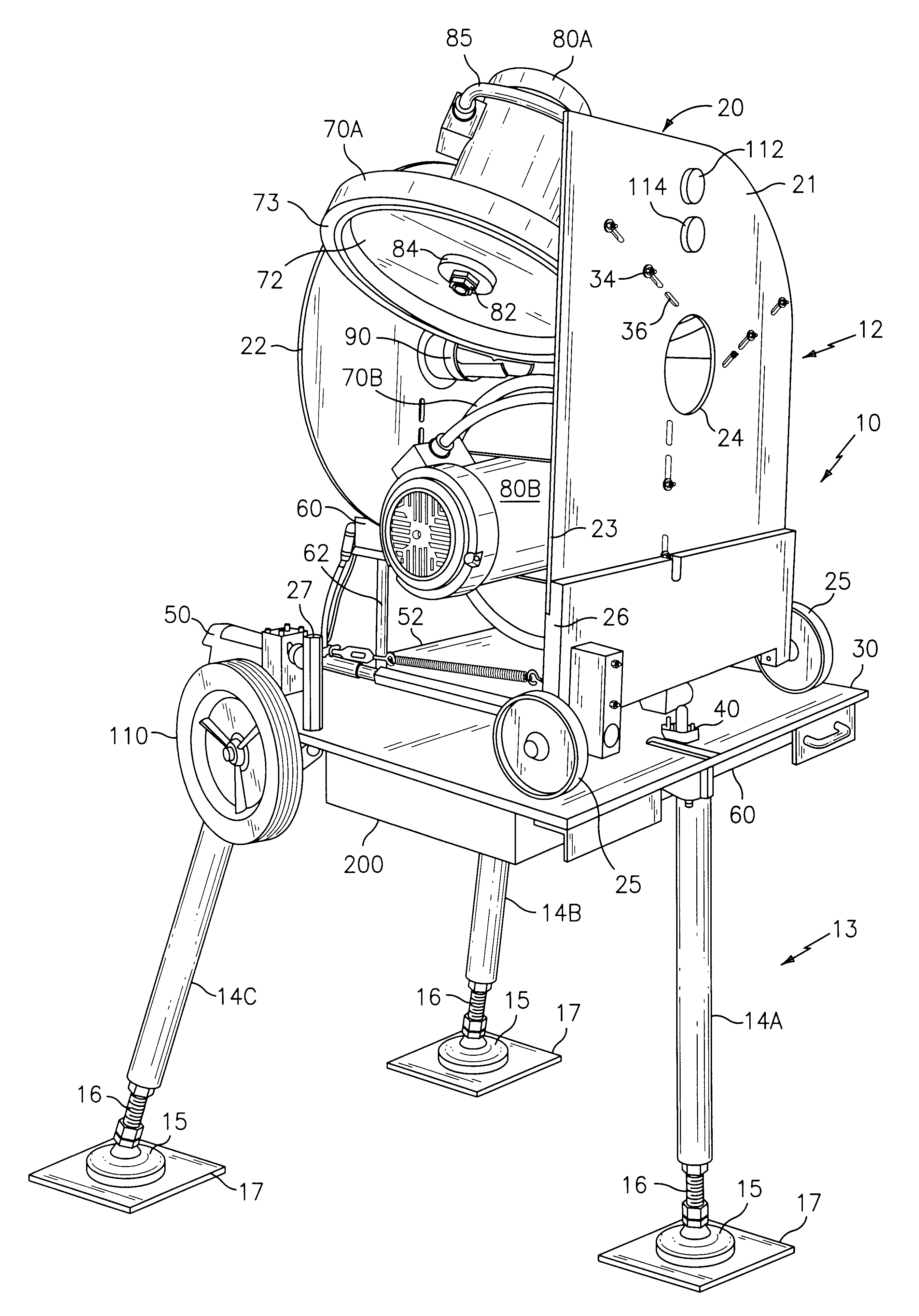 Ball-throwing machine