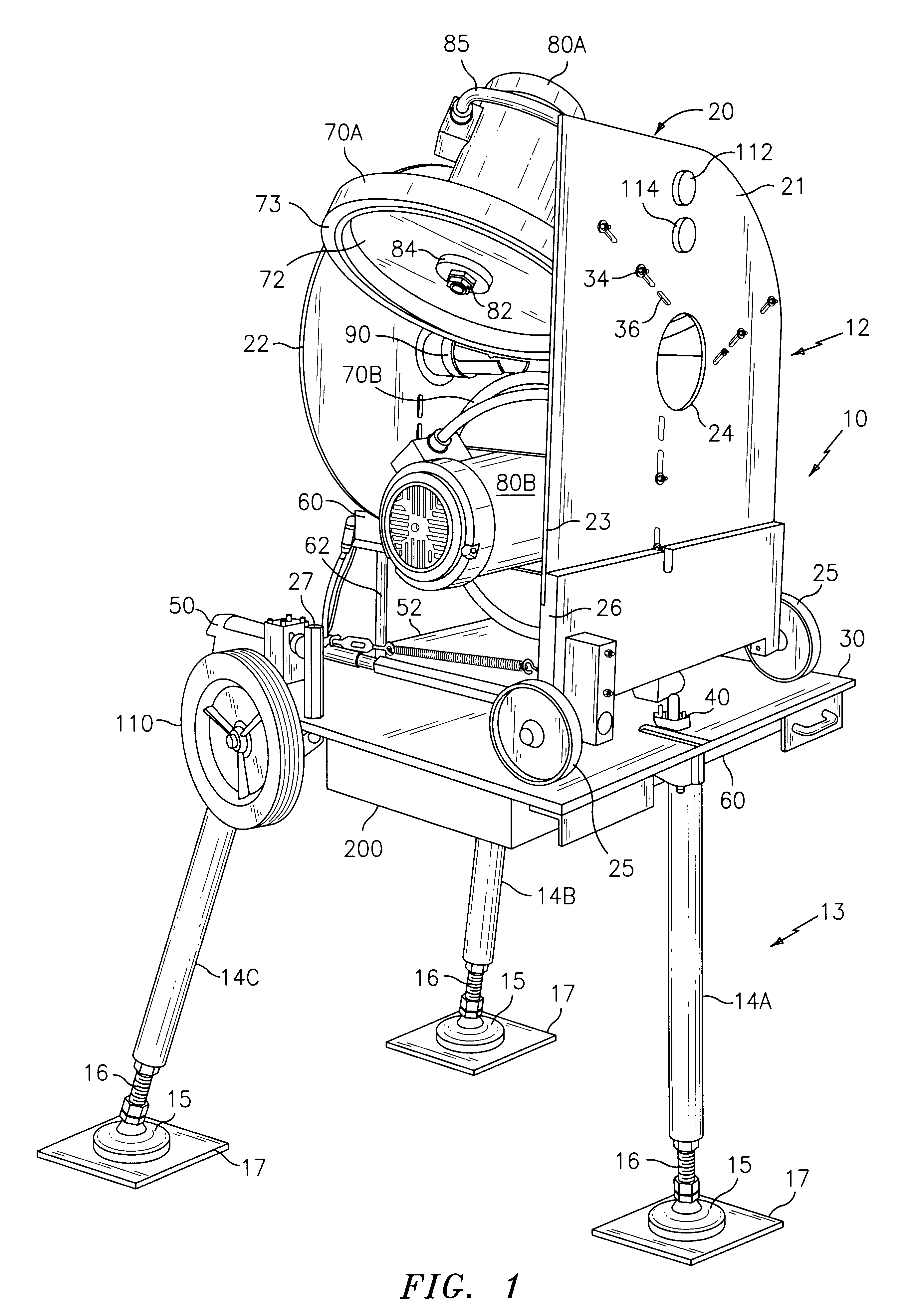 Ball-throwing machine