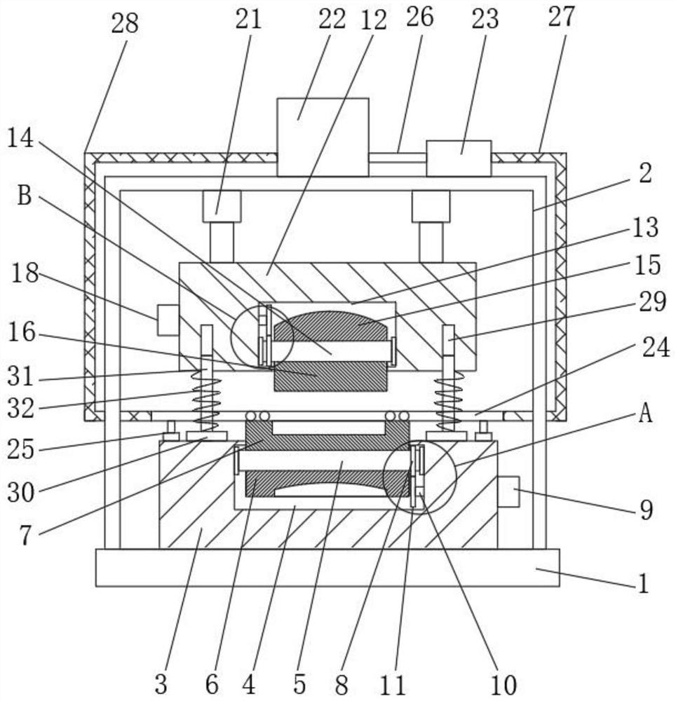 Wrist watch accessory precise forming die