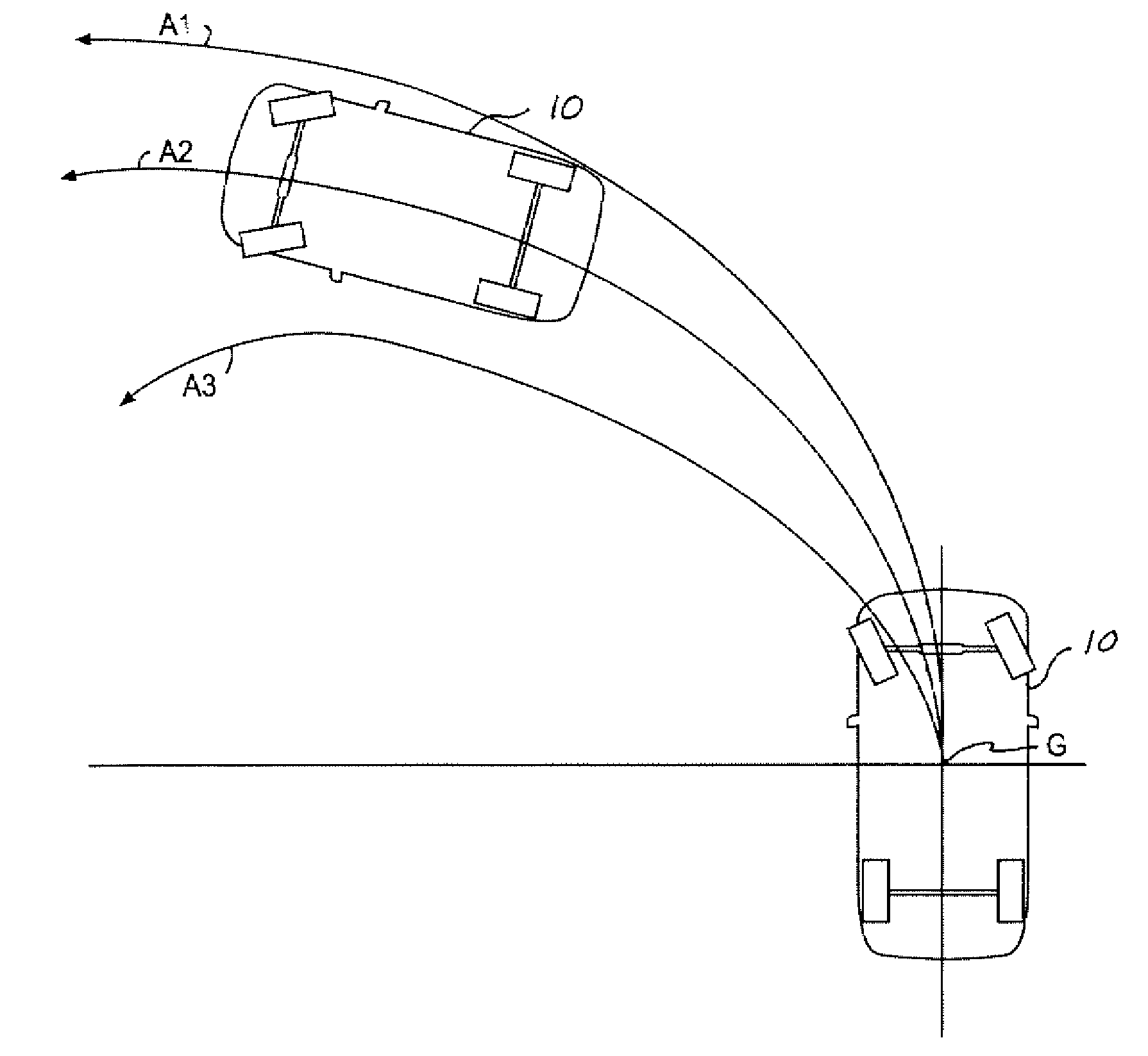 Method of controlling an automotive vehicle having a trailer